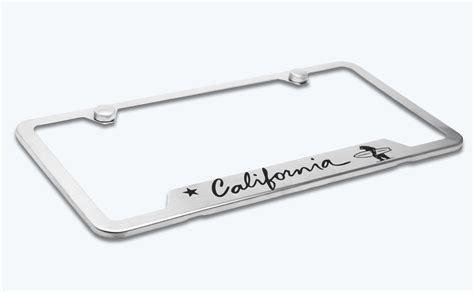 Wide Bottom License Plate Frame | Camisasca Automotive Online Store