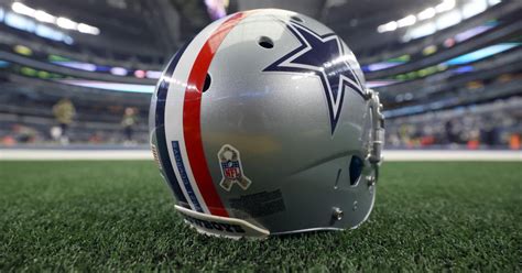 Why the Cowboys' helmets have a red stripe for Week 9 game vs. Broncos ...