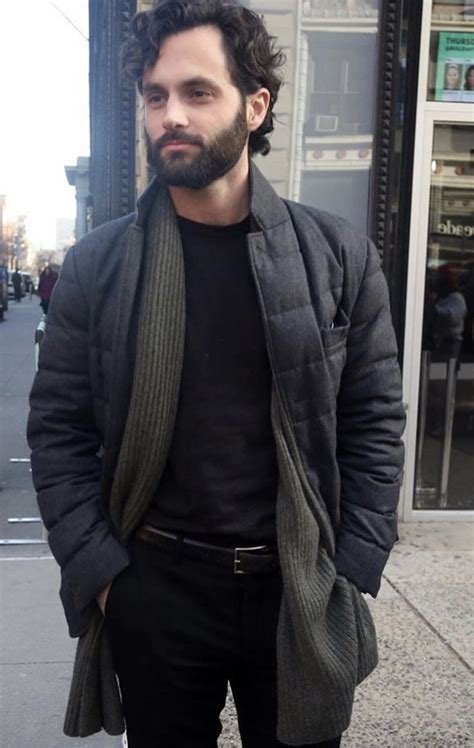 Pin by Cee Jay on Penn | Penn badgley, Badgley, Celebrity jackets