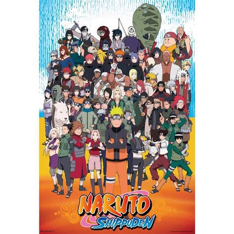 Naruto: Shippuden - Cast Poster - JB Hi-Fi