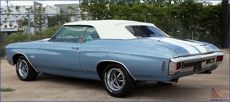 1970 CHEVELLE SS396 CONVERTIBLE