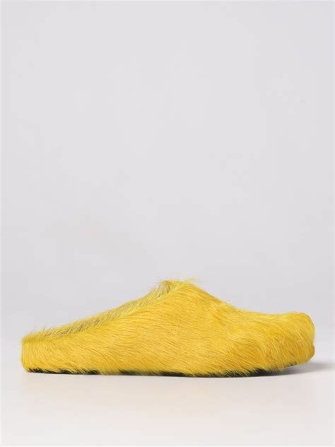 MARNI: loafers for man - Yellow | Marni loafers SBMR000600P4122 online ...