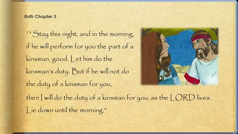 Ruth 3:1 - 18 - The Story of Ruth (Part 3) - PnC Bible Reading - Illustrated Bible Scriptures