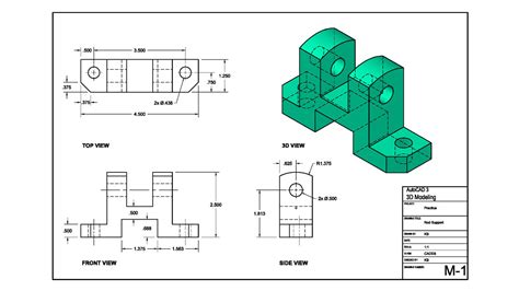 Autocad Mechanical Drawing Samples at GetDrawings | Free download