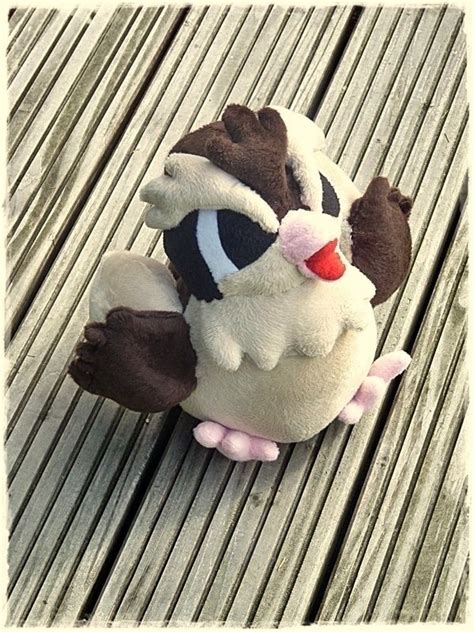 Pidgey Plush | Crochet pokemon, Pokemon plush, Plush pattern