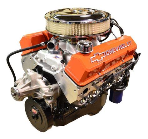 BP38313CT1 - Pace SBC 383/430HP Orange Trim Crate Engine with Tremec ...