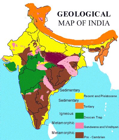 Indian Rock System: Archaean, Purana, Dravidian & Aryan Rock System ...