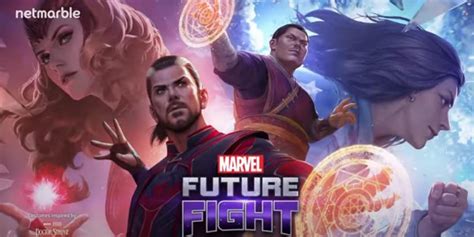 Marvel Future Fight adds new outfits for Doctor Strange, Scarlet Witch, Wong and America Chavez ...