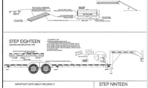 Gooseneck Trailer Plans Blueprints Model - JHMRad | #175601