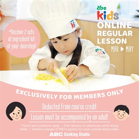 Kids Online Regular Lesson - ABC Cooking Studio Malaysia