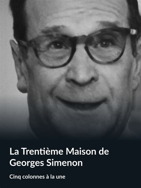 La Trentième Maison de Georges Simenon | madelen