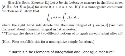 BARTLE LEBESGUE MEASURE PDF