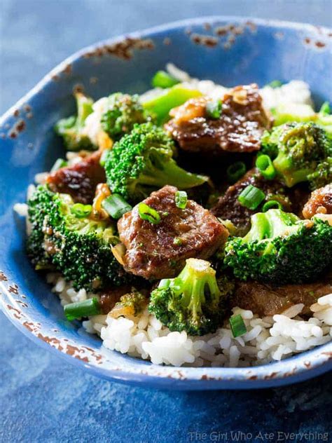 Easy Beef Broccoli Stir Fry Recipe - The Girl Who Ate Everything