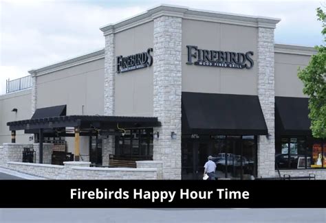 Firebirds Happy Hour in 2023