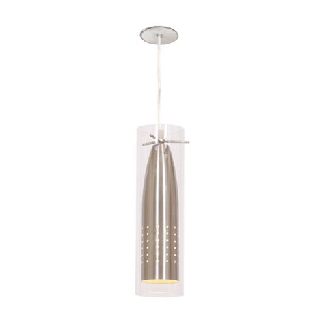 Bright Star Lighting - Aluminium Dome Pendant with Clear Glass - GeeWiz