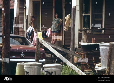 1970s Photo (1973) - Rand WV; with much of its population living in poverty; has many unpaved ...