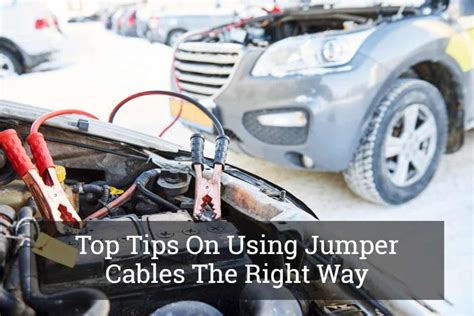 Top Tips On Using Jumper Cables The Right Way | Cables, Jumper cables ...