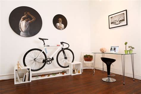 This Furniture Doubles As Beautiful Bike Storage For Tiny Apartments ...