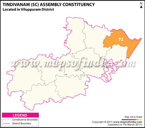 Tindivanam (SC) Assembly Election Results 2016, Winning MLA List, Constituency Map