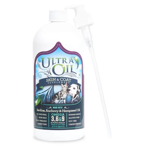 Ultra Oil Skin & Coat Supplement for Dogs and Cats – T&T Pet Food and ...