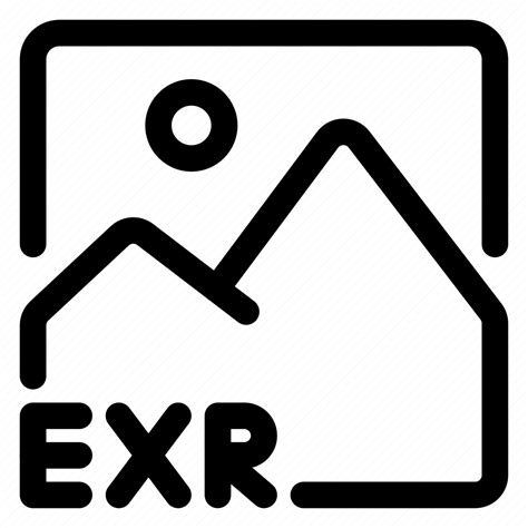 Exr, file, format, image icon - Download on Iconfinder