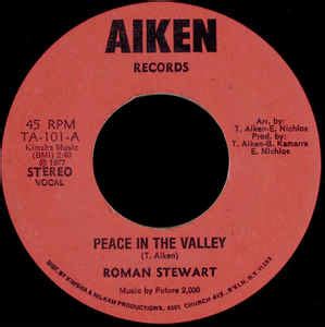 Roman Stewart – Peace In The Valley (1977, Vinyl) - Discogs