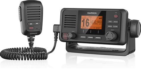 Garmin VHF 110 Marine VHF radio with NMEA 2000 compatibility at Crutchfield