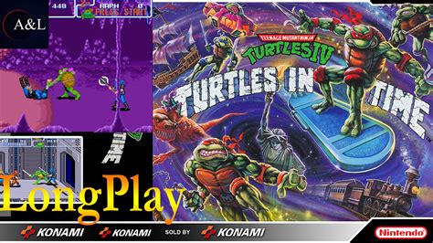 Teenage Mutant Ninja Turtles: Turtles in Time - LongPlay [4K] - YouTube