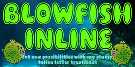 Blowfish Inline Font | Webfont & Desktop | MyFonts