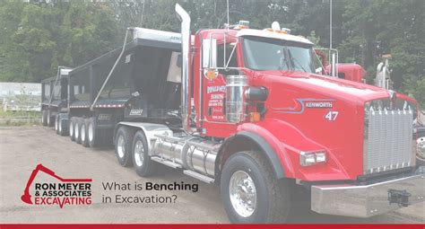 What is Benching in Excavation? - Ron Meyer & Associates Excavating