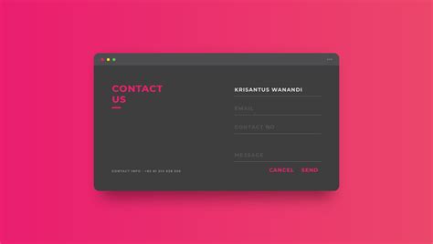 Free Html Css Contact Form Templates Programming Code Examples | Hot Sex Picture
