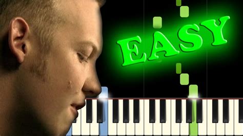 THE FRAY - NEVER SAY NEVER - Easy Piano Tutorial - YouTube