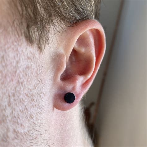 Black Earrings For Men