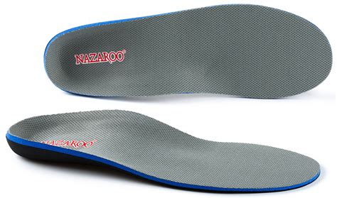 Orthotic Shoe Insoles for Flat Feet by NAZAROO, Arch Support Shoe Insert for 737420820054 | eBay