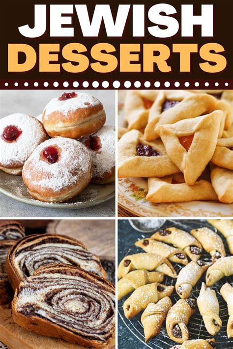 23 Traditional Jewish Desserts | Jewish desserts, Jewish recipes, Jewish cuisine