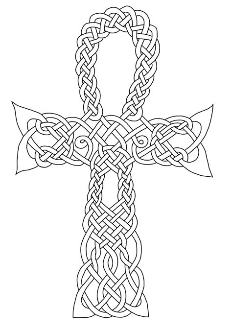 Printable Celtic Coloring Pages