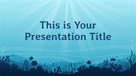 Best 777 Underwater powerpoint background Designs for Your Presentation