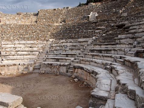 Greek Ruins - Ephesus Amphitheater - GoodSalt