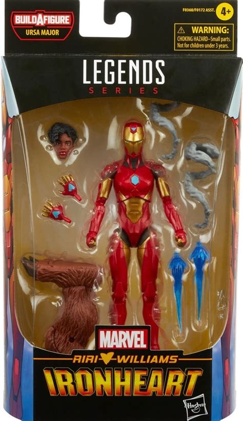 Marvel Legends Ironheart Ursa Major Build A Figure