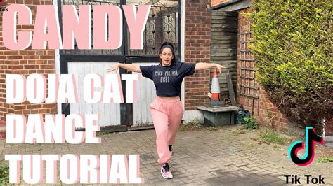 CANDY Doja Cat Dance Tik Tok TUTORIAL Beginner Friendly - YouTube