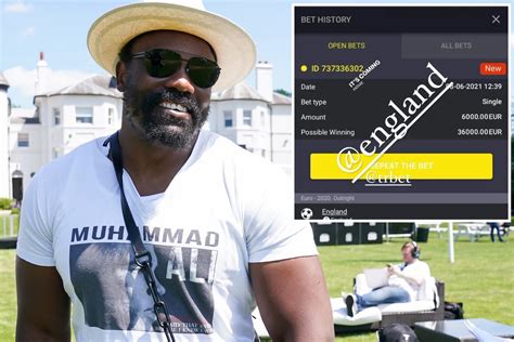 Derek Chisora puts £6,000 on England to win Euros with massive £36,000 ...