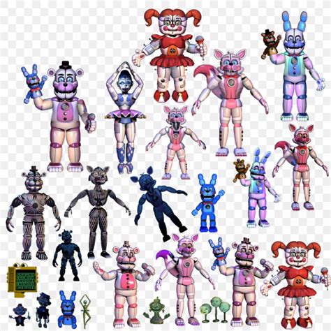 Five Nights At Freddy's: Sister Location Animatronics Character Jump Scare Endoskeleton, PNG ...