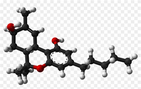 Thc Molecule 3d - Molecule Clipart (#783261) - PikPng