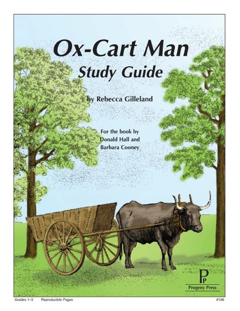 Ox-Cart Man, The - Study Guide - SCAIHS South Carolina Association of ...