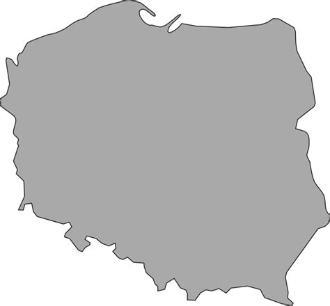 Map Of Poland clip art Free Vector / 4Vector