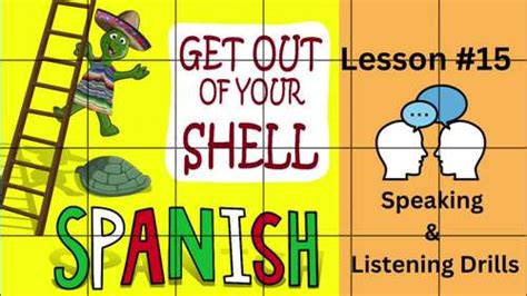 Spanish Lesson #15 - Speaking & Listening Drills - Beginners - Mexican Accent