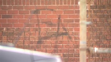 Alleged gang graffiti removed from west Baltimore school