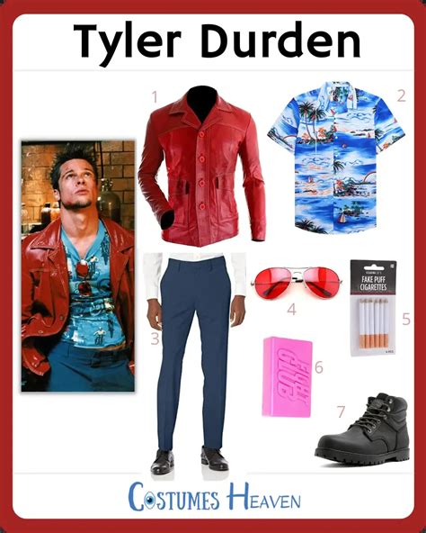 Tyler Durden Outfit For Cosplay & Halloween 2024