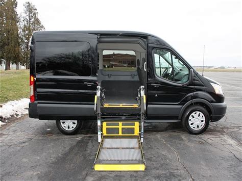 2017 Ford Transit Wagon XLT SWB 150 Midroof Wheelchair Accessible Handicap Van - 1FMZK1CM5HKA08225