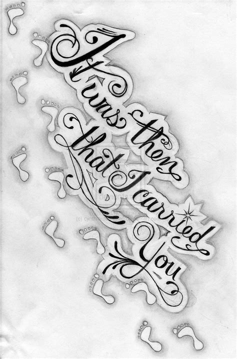 Footprints Rib Tattoo Design by cynthiardematteo on DeviantArt | Footprint tattoo, Meaningful ...